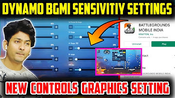 Dynamo Gaming BGMI New Sensitivity Settings New Controls New Graphic Setting