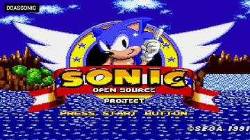 Sonic Open Source Project | ✪ Sonic Hack Longplay