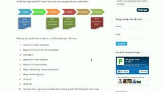 Output Mối quan hệ Work performance reports & WPI & WPD là gì | Hocpmp.com | Chia sẻ học