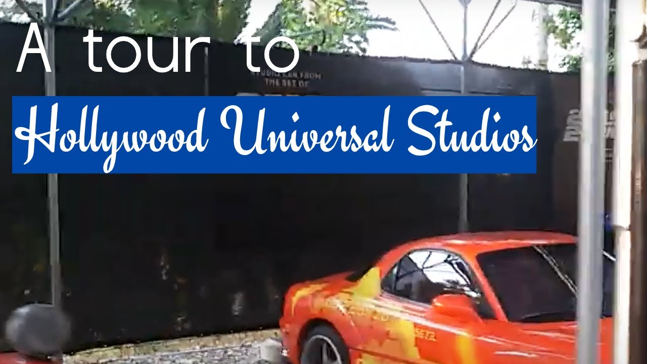 Universal Studios Amazing Studio Tour Experience! See famous cars