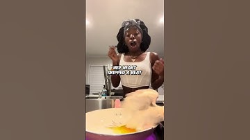 Cooking Chaos Bird Lands in Frying Pan! #shortsvideo #shortsviral #foryou