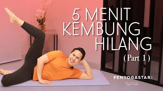 5 Minutes to Get Rid of Bloating (Part 1) - Yoga with Penyogastar