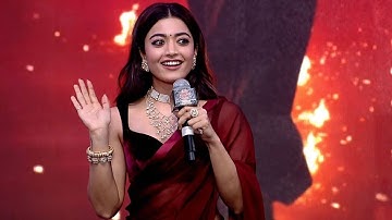 Rashmika Mandanna Speech | Allu Arjun | Pushpa 2 The Rule Massive Trailer Launch | DSP | Sukumar