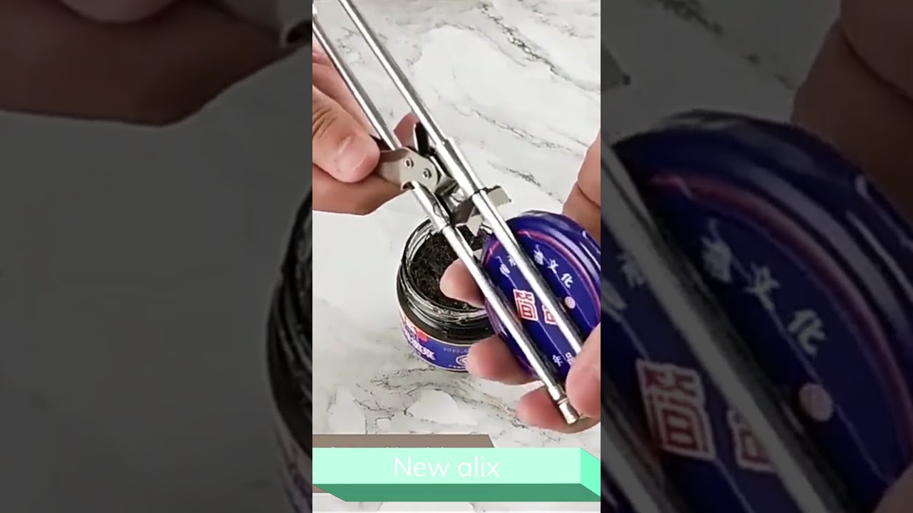 Adjustable Multi Function Bottle Cap Opener  Stainless Steel Lids Off Jar Opener