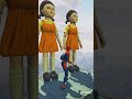 GTA 5 Epic Ragdolls | Spiderman VS TEAM DOLL Fails/Jumps Ep.67  #shorts