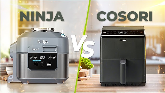Cosori Dual Blaze air fryer vs Ninja Foodi air fryer oven comparison