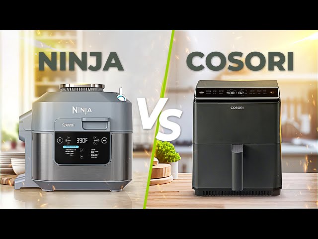 Air Fryer Showdown: Ninja 2 Basket vs. COSORI vs. Ninja Flip-Away