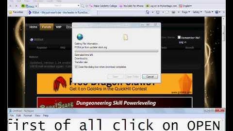 Runescape Bot [June 2011 Download]