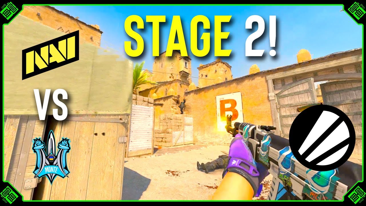 NAVI vs Monte - HIGHLIGHTS - ESL Pro League Season 23 | CS2