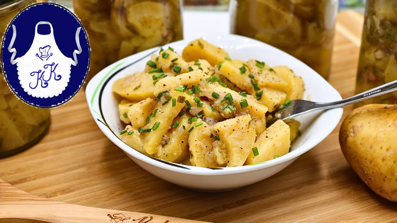 Grundbeilage für Kartoffelsalat im Vorrat einkochen