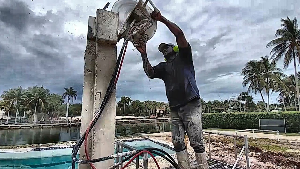 Cutting Beams | Concrete Cutting Miami, LLC
