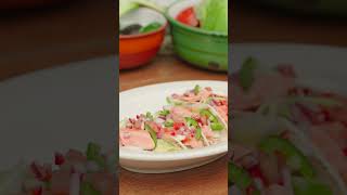 NEW RECIPE ONLINE: Delicious King Salmon Tacos with Homemade Pico de Gallo