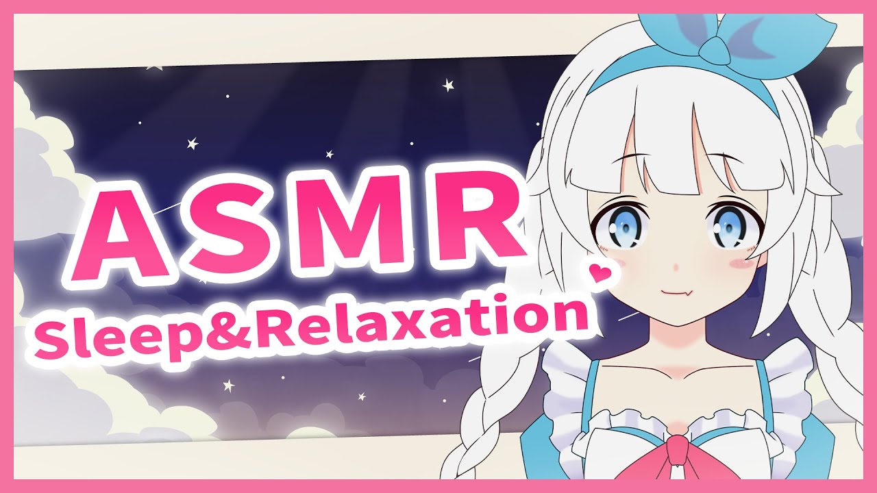 ASMR Headpats & Scratches ~💙 (soft breathing, sleep aid)