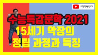 2021 EBS CSAT Special Lecture on Korean Literature: Complex Genre Lecture - The Process of Establ...