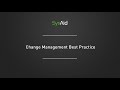 Stuart Rance&#39;s ITSM Tip #12:  Change Management Best Practices