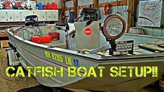 HOW TO SETUP A CATFISH BOAT