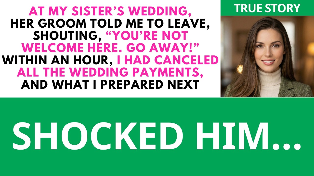 At My Sister’s Wedding, Her Groom Told Me To Leave. I Canceled All The Wedding Paym… | Sugar Revenge