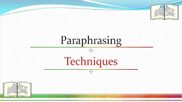 Animated English Lesson: Paraphrasing techniques  [Copyright :All Abbott English] #english