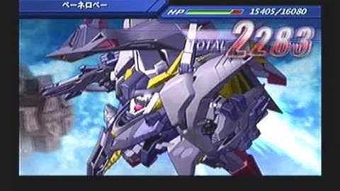 SD Gundam G Generation WARS - Gundam Penelope All Attacks