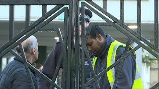 A man arrested after a stabbing at central London mosque | AFP