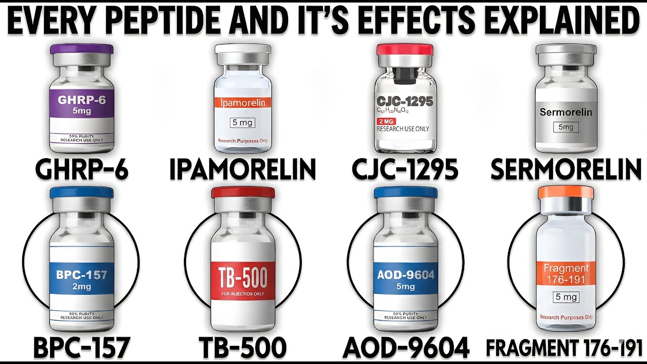 Every Peptide & It's Effects Explained