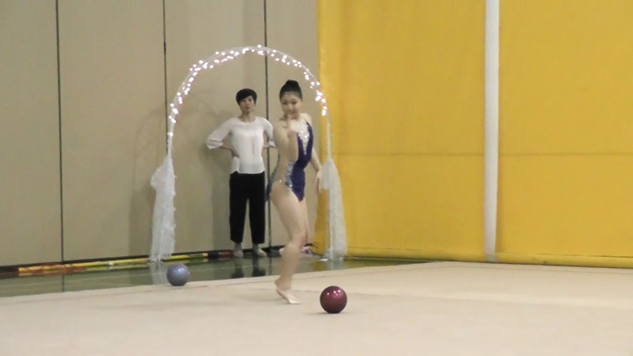 17 Yr Old Elena Ball At 17 Diamond Cup 新体操高校生 Youtube