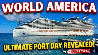 MSC World America Best Cruise ship for port days? 