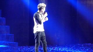 One Direction -- Melbourne October 16 2013 -- Niall dancing