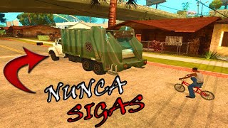 Nunca Sigas al CAMION DE BASURA de GTA San Andreas