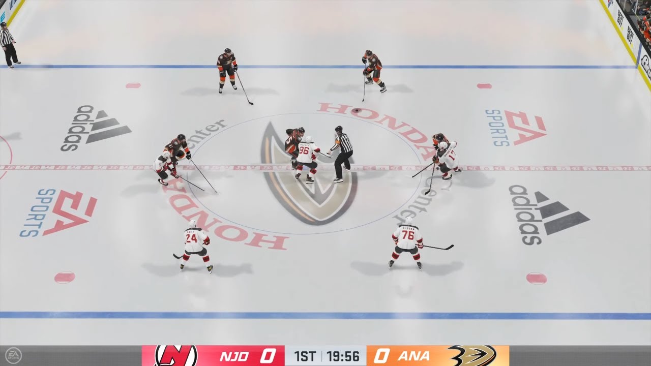 NHL 21 Gameplay Anaheim Ducks vs New Jersey Devils
