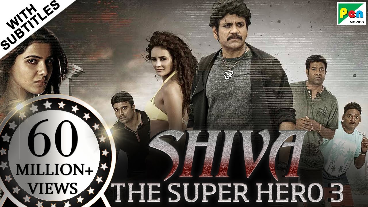 Shiva The Super Hero 3  New Horror Hindi Dubbed Movie  Nagarjuna Akkineni Samantha Seerat Kapoor