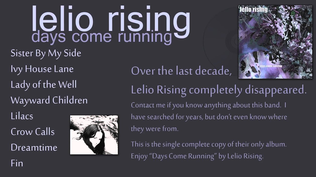 Lelio Rising - Wayward Children (Days Come Running)