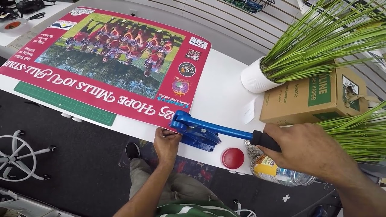 Grommet Installation: Get Your Banners Ready to Hang!