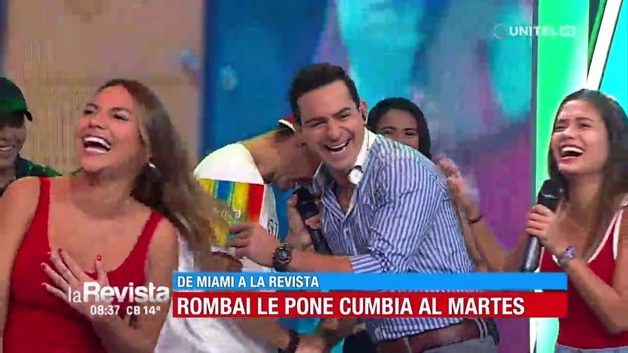 Rombai nos contó un poco de su trayectoria y nos puso a bailar a todos, parte 2