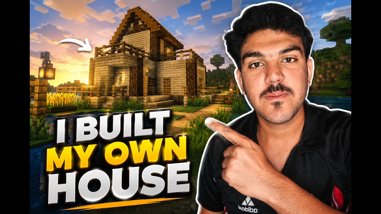 I built my own House | Minecraft Survival Series | Episode 2