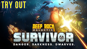 Deep Rock Galactic: Survivor (Try Out) - Xbox Series S Gameplay