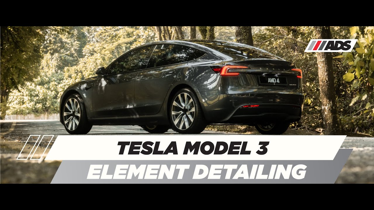 Tesla Model 3 - Elements Detailing - YouTube