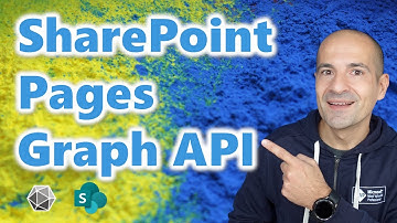 📄 How to create or migrate SharePoint pages with Microsoft Graph API