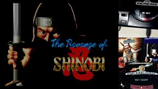 Jugando Revenge of Shinobi de Sega Genesis