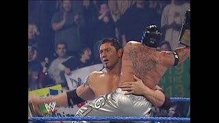 Batista And Rey Mysterio Win The Wwe Tag Team Titles Smackdown Dec 23 2005