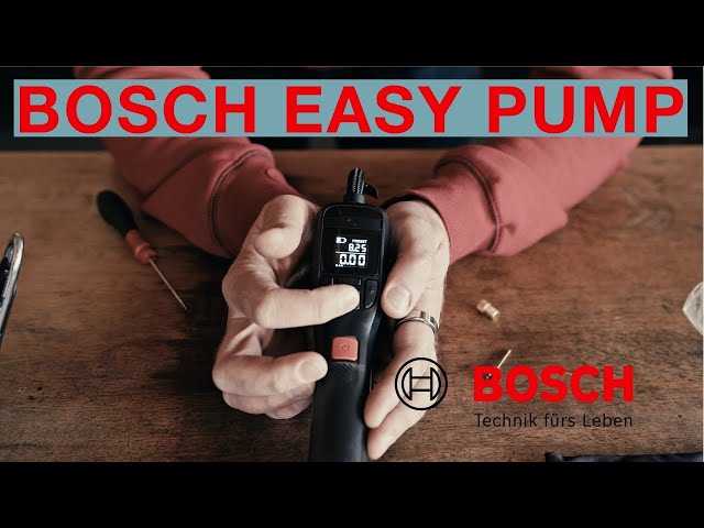 Bosch Easy Pump Akku Pumpe Vergleichstest in Echtzeit, alle Reifen! 