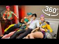 360° K-Pop Rumi &amp; Zoey Secret Moments With Jinu | VR 8K