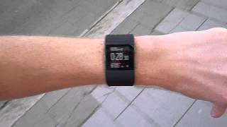 Fitbit Surge Running Instant Pace Demo