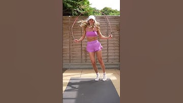Celebratory dance at the end 😜💃🏼#jumprope #skipping #footwork #shuffling #tricks