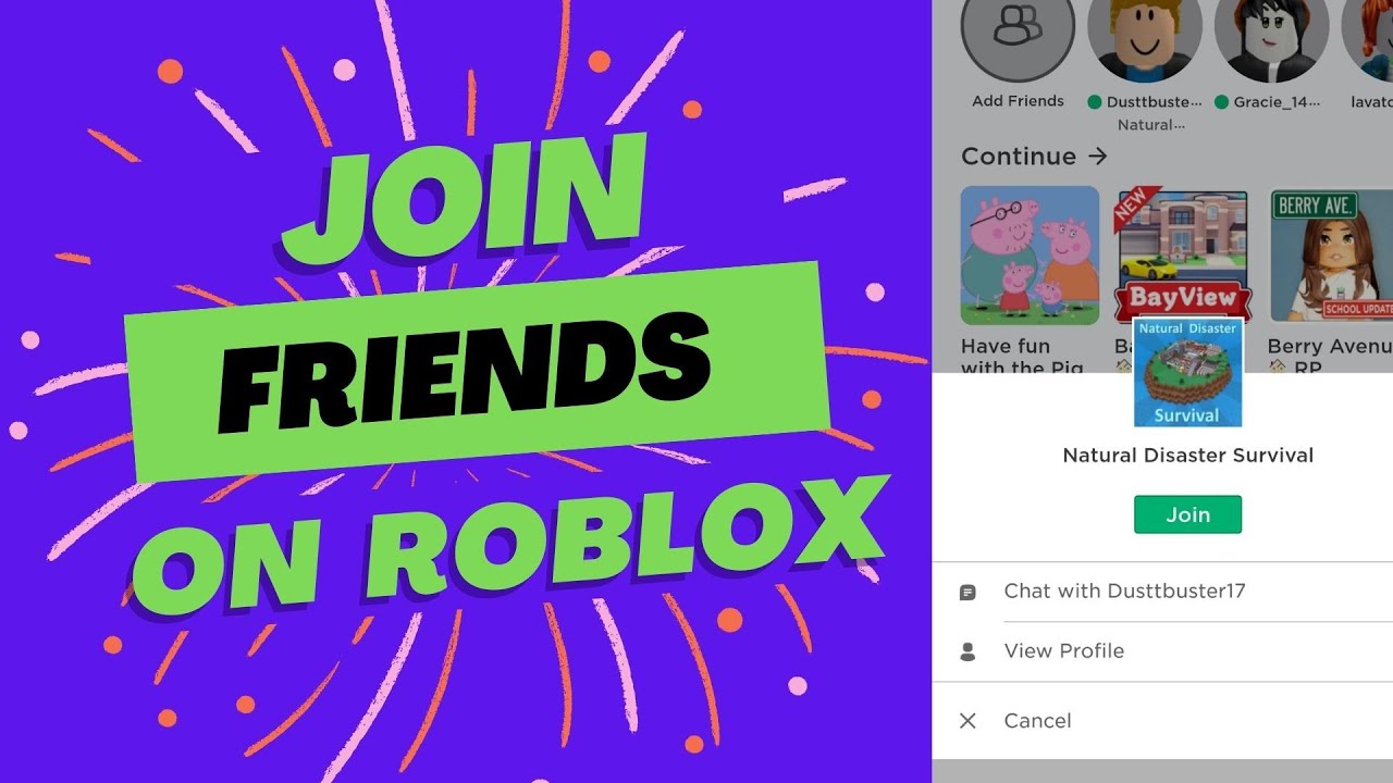 Chatting and Playing with Friends – Roblox Support