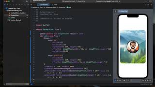 🚀 Parallax Effect Card (SwiftUI) | Interactive 3D UI Animation