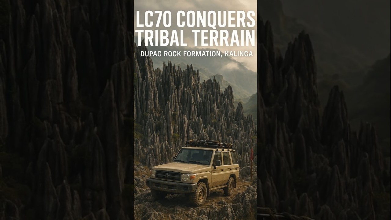LC70 Conquers Tribal Terrain | Dupag Rock Formation, Kalinga 🇵🇭