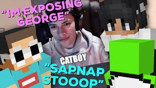 sapnap exposes george as a catboy in the dream merch discord pt. 2