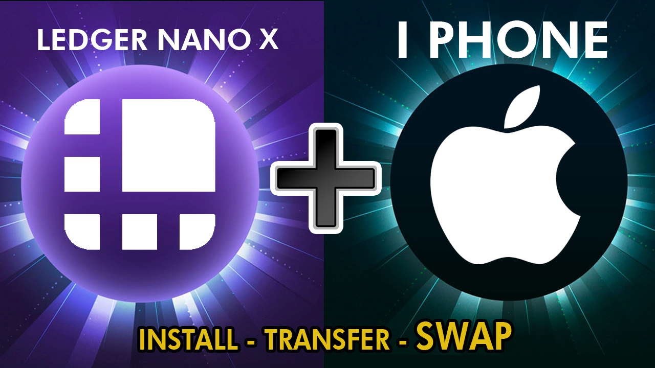 TUTO DEFI : Ledger Nano X + iPhone (Install, Transfert, SWAP) - YouTube