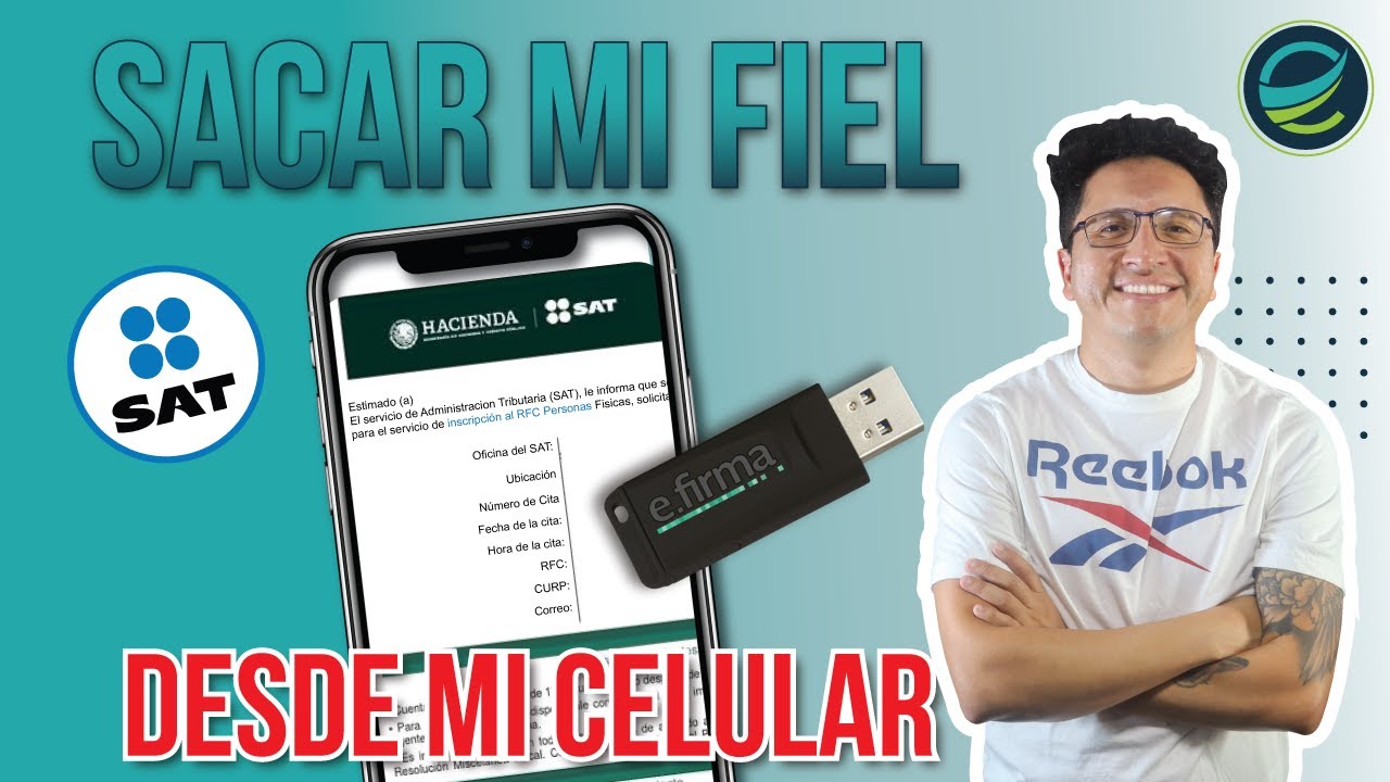 Como sacar mi FIEL, FIRMA ELECTRONICA, E.FIRMA, desde mi CELULAR SAT - GRATIS🔥
